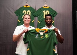 Rassie Erasmus Siya Kolisi Springboks