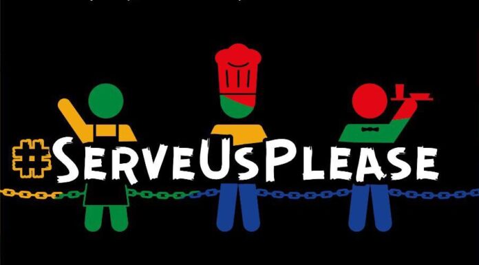 ServeUsPlease lockdown protests south africa
