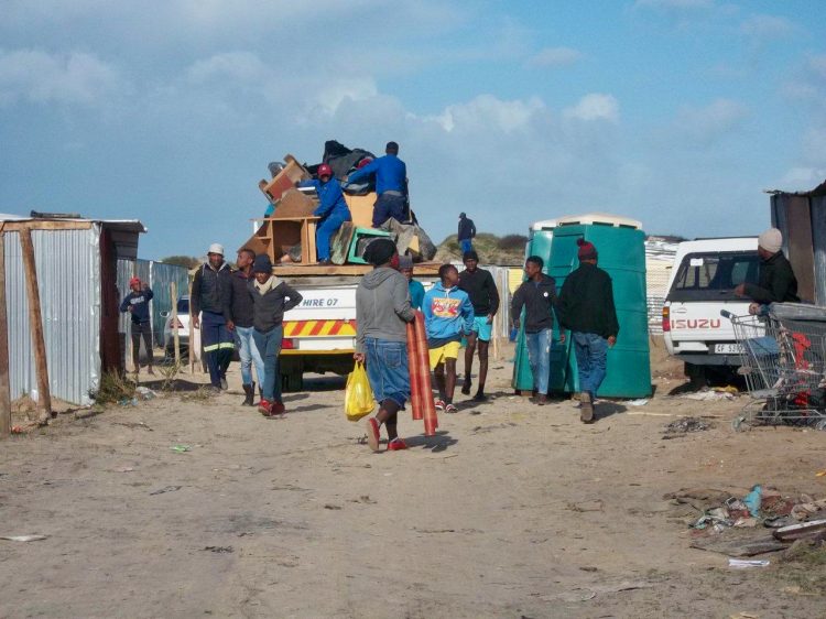 landgrab south africa cape town mfuleni