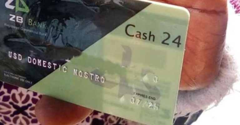 zimbabwe's nostro card