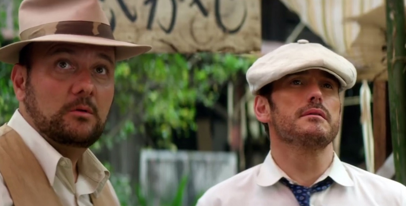 Stelio Savante and Matt Dillon in Running For Grace