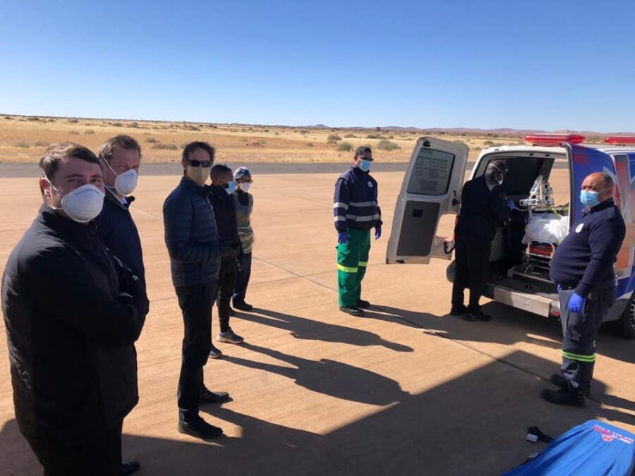 emergency services guest house fire kalahari