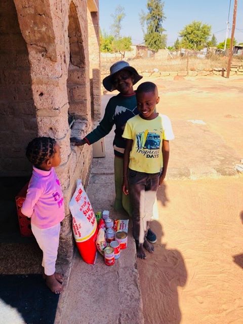 family helped children south africa