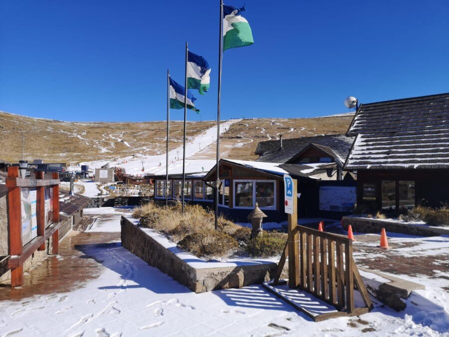 snow afriski lesotho