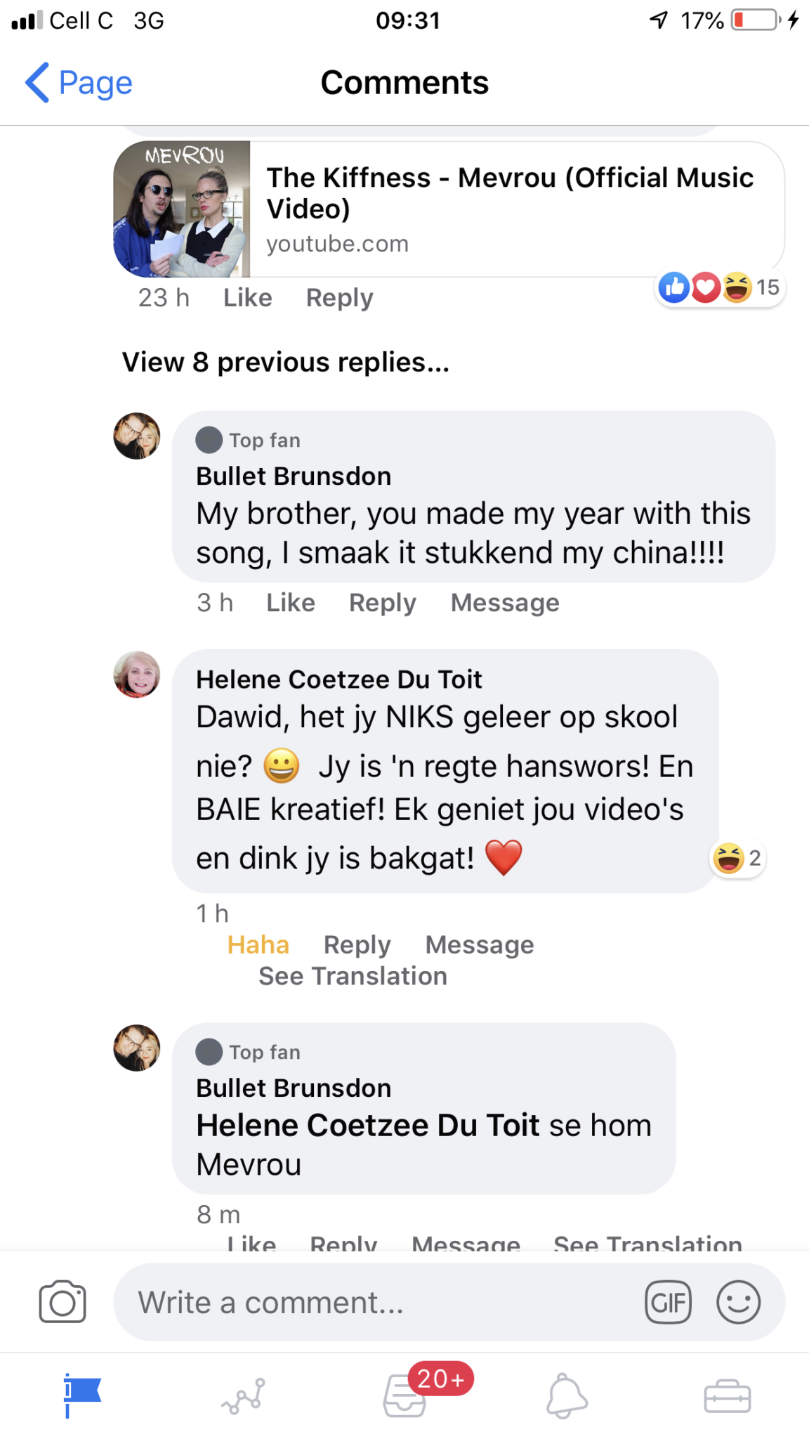 WATCH The Kiffness Sings 'Mevrou' and His Teacher Contacts ...