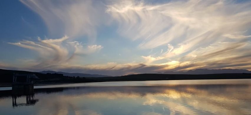 Theewaterskloof Dam sunset