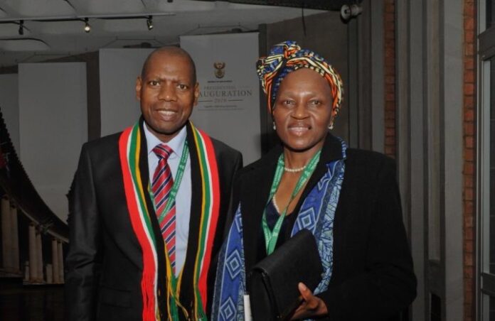Dr Zweli Mkhize and his wife, Dr May Mkhize health minister tests positive
