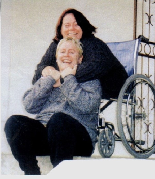 Judy Nel and her siste