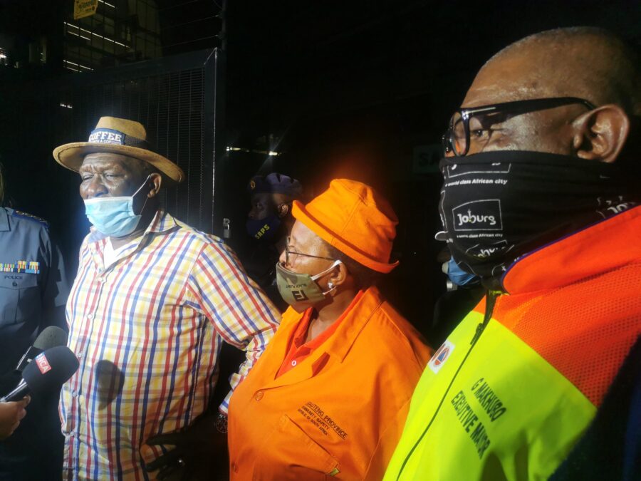 police close blackdoor club joburg