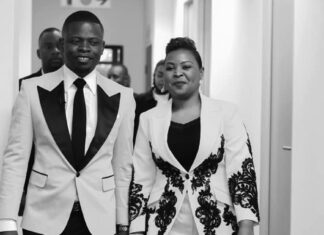 Prophet Shepherd Bushiri and wife