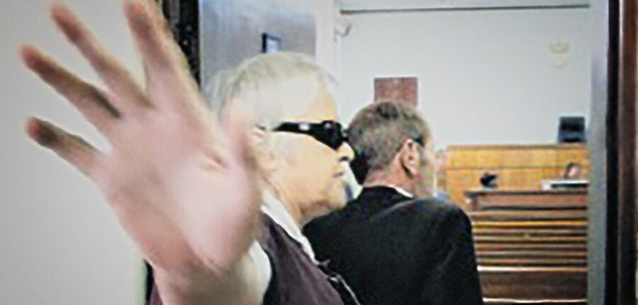 Elfreda Alberts shortly before appearing in court. (Photo: Pressreader/Beeld)
