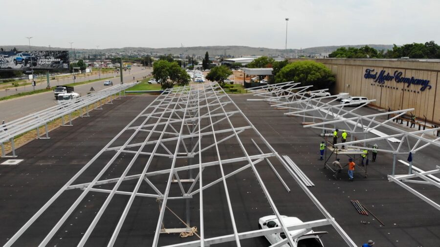 ford south africa solar energy project