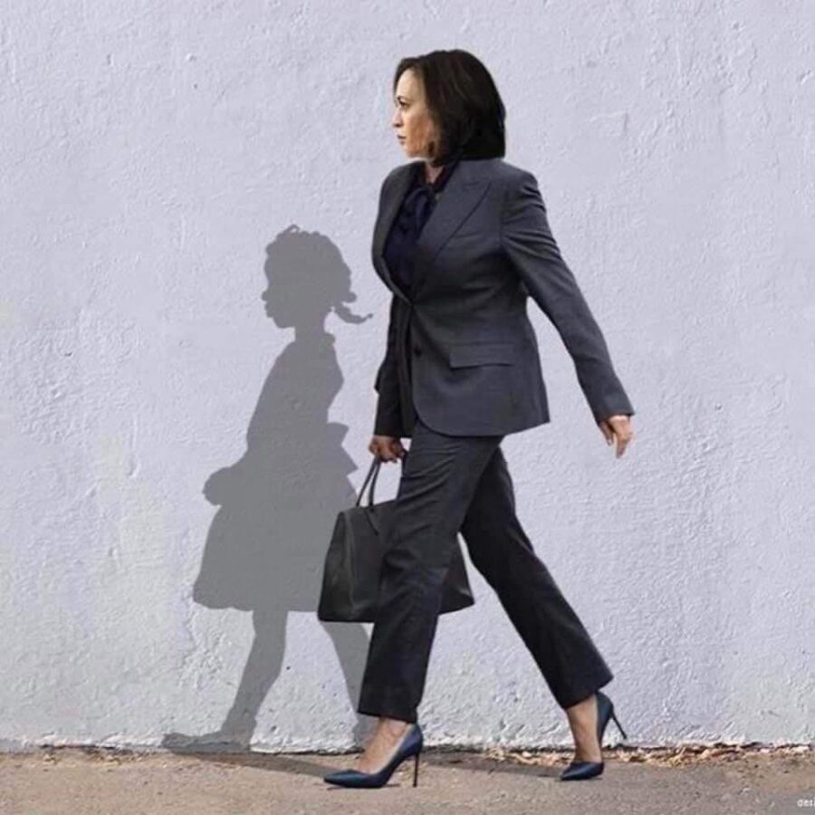 Story Behind Viral Photo of Kamala Harris and Shadow - SAPeople - Your Worldwide South African Community
