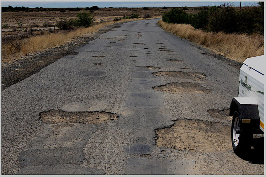 potholes south africa