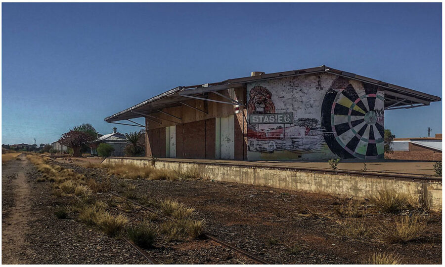 train station small town sa