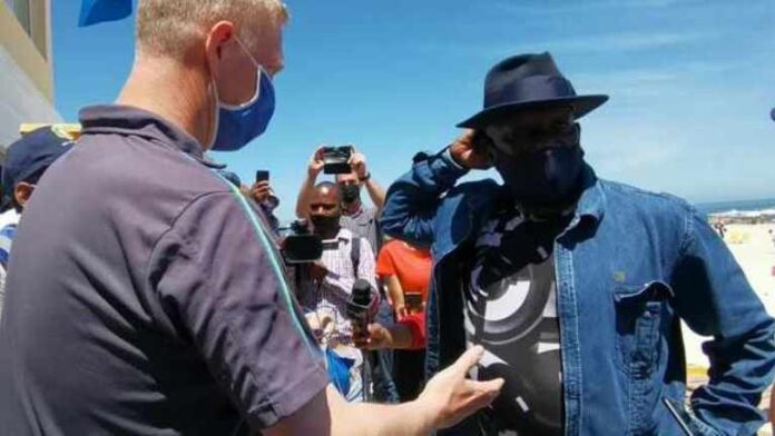 bheki cele Camps Bay Film Shoot Fiasco