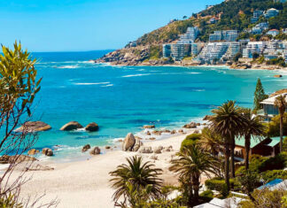 Cape Town beach, South Africa
