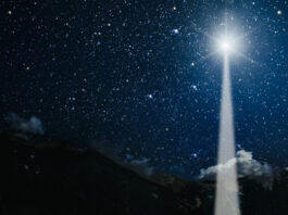 Christmas Star of Bethlehem Jupiter and Saturn