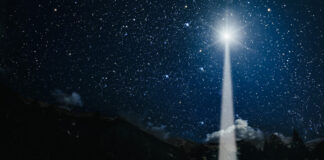 Christmas Star of Bethlehem Jupiter and Saturn