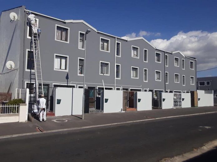 kensington housing renovated artisans People involved in the refurbishing of Kensington Place hope that their project will inspire other communities to use the skills and services of unemployed people in their area. Photo: Supplied/Joseph Bruintjies