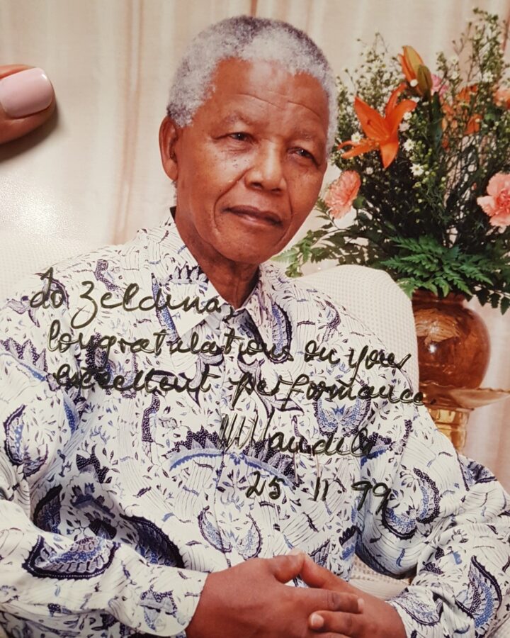 nelson mandela zelda la grange