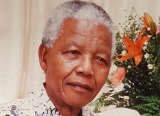 A note honouring Zelda la Grange, from Nelson Mandela.