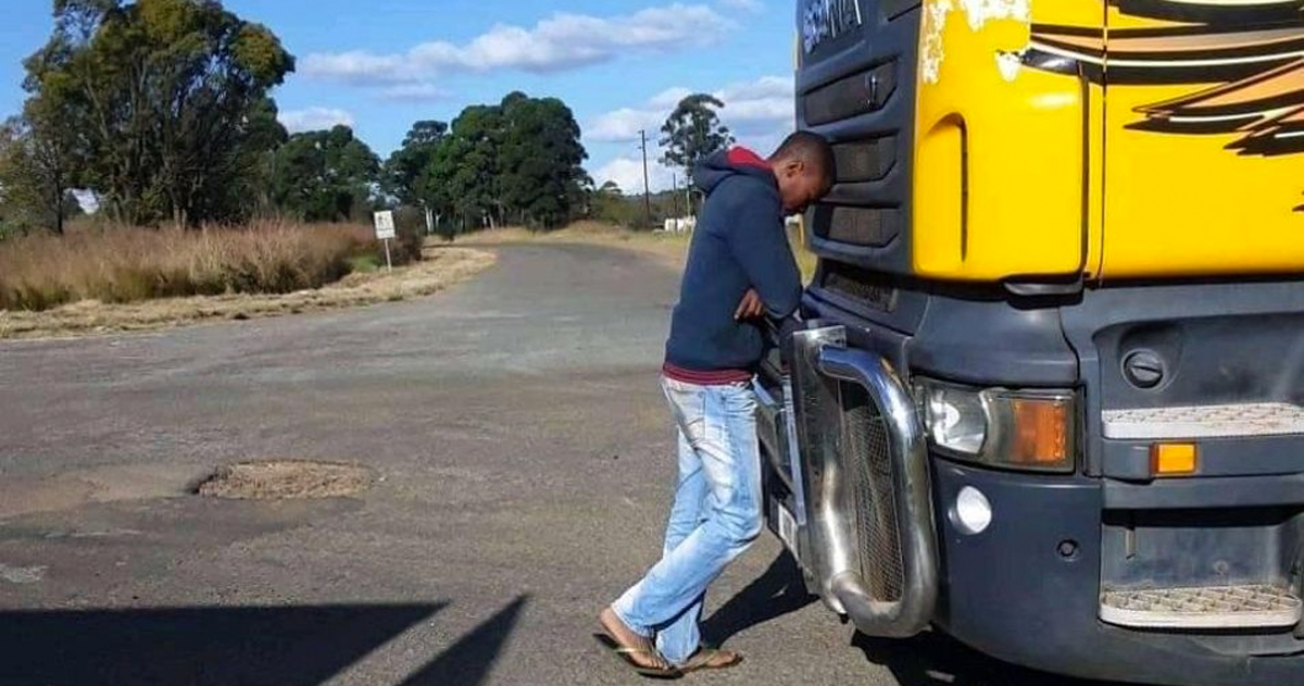South African Trucker 'Will I come home on my feet, or in a coffin