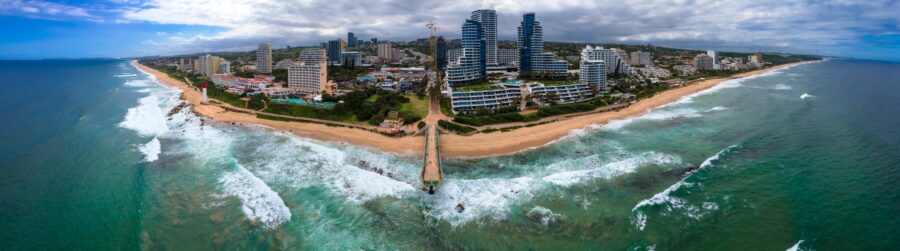 Umhlanga beach empty