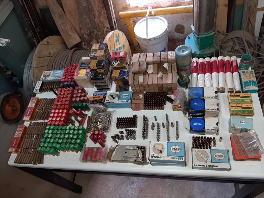 old firearms cache found south africa