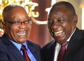 Jacob Zuma and Cyril Ramaphosa ANAGate SSA ANA DA resign Zondo