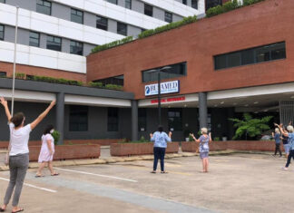South Africans Bring Hope with Prayers Outside Hospitals