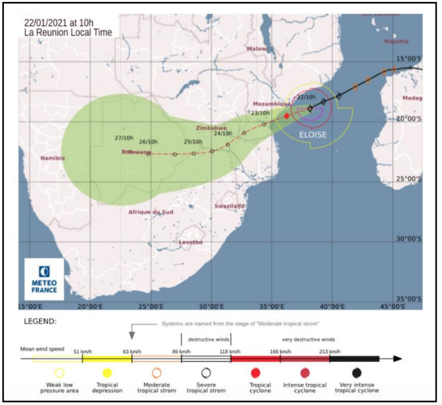 severe tropical storm eloise