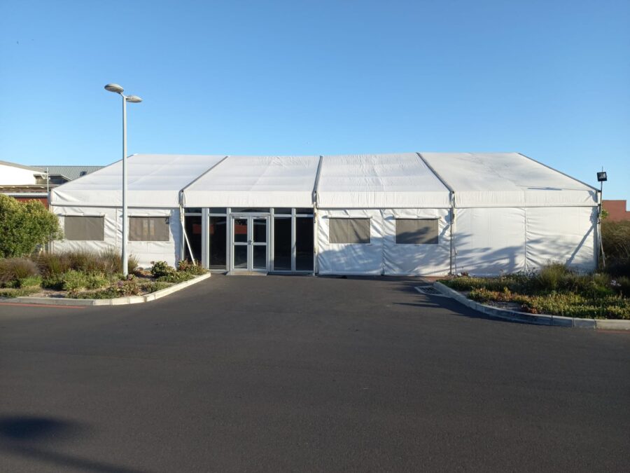 tent covid khayelitsha hospital