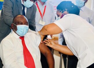 President Ramaphosa vaccine South Africa
