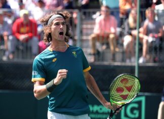 Lloyd Harris Australian Open into Second Round
