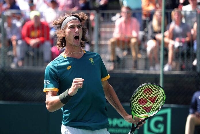 Lloyd Harris South African tennis Lloyd Harris Australian Open into Second Round