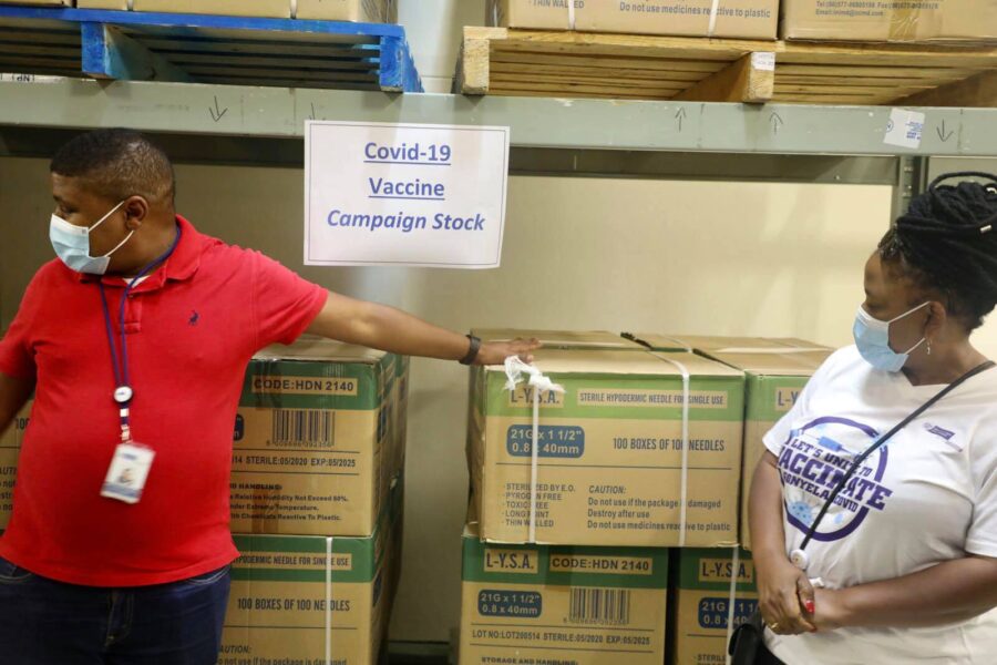 covid vaccination stock western cape
