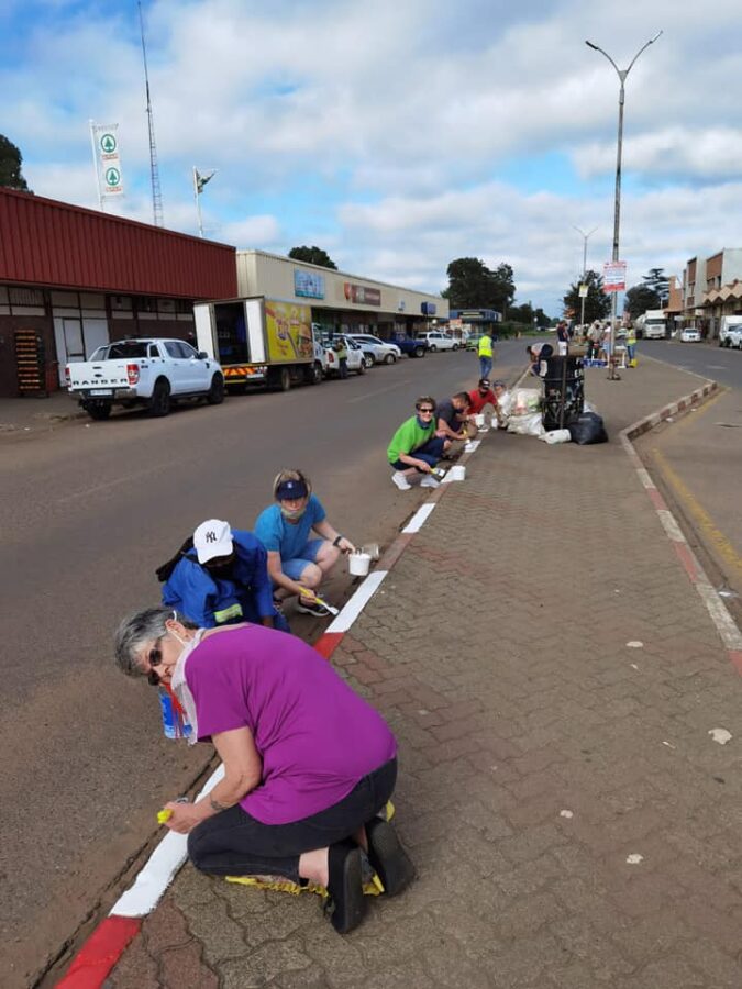 painting the town delmas