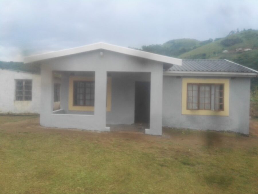 Richard’s newly complete house in Ndwedwe.