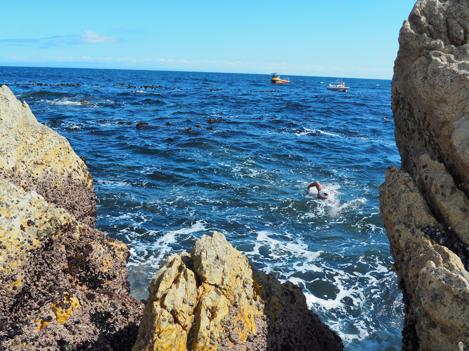 Ryan Stramrood False Bay Crossing world record