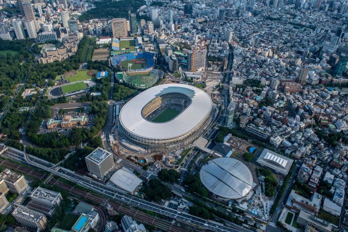 Tokyo 2020 Olympic Stadium no overseas spectators Tokyo 2020 Olympic Stadium no overseas spectators