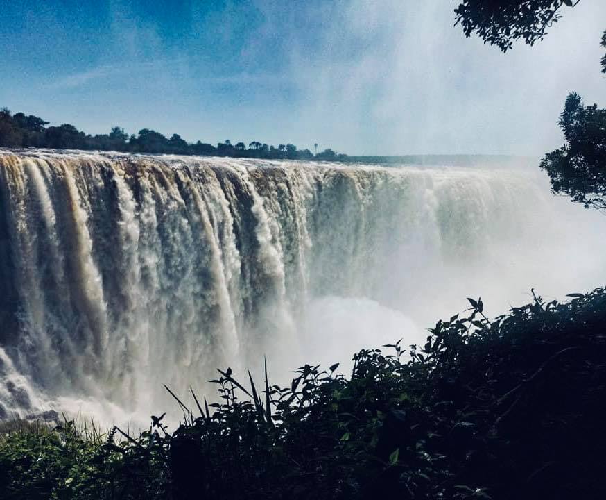 Victoria Falls Zimbabwe highest decades