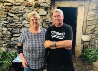 Albert and Hettie Rogers have run the Historic Grutte Bush Pub for almost 20 years, but, they claim, the South African National Defence Force wants to evict them. Photo: Kimberly Mutandiro