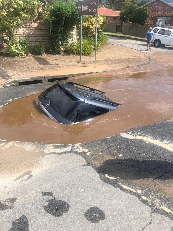 sinkhole George South Africa