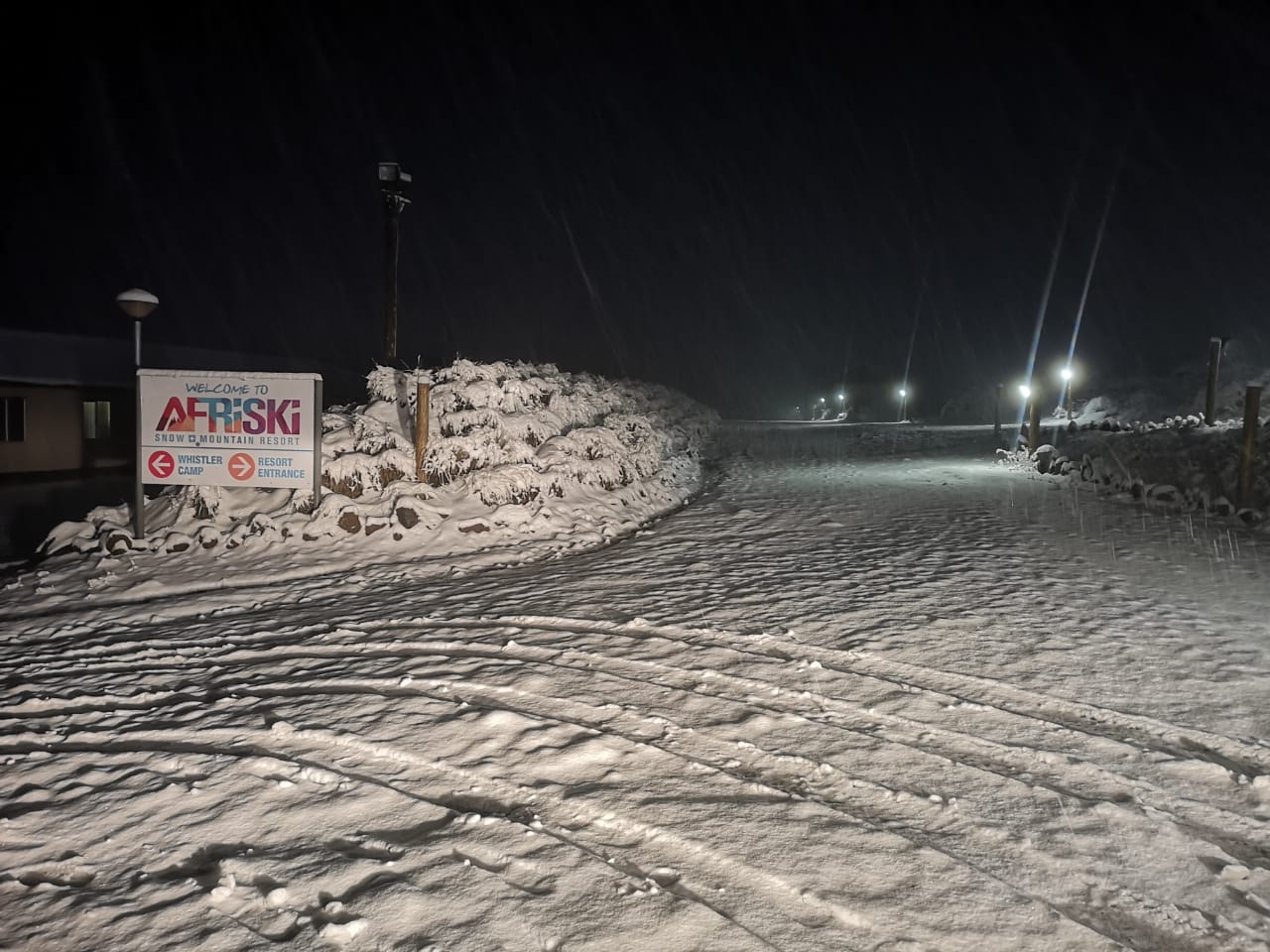 PHOTOS First Major Snowfall for Afriski's Winter Season - SA People