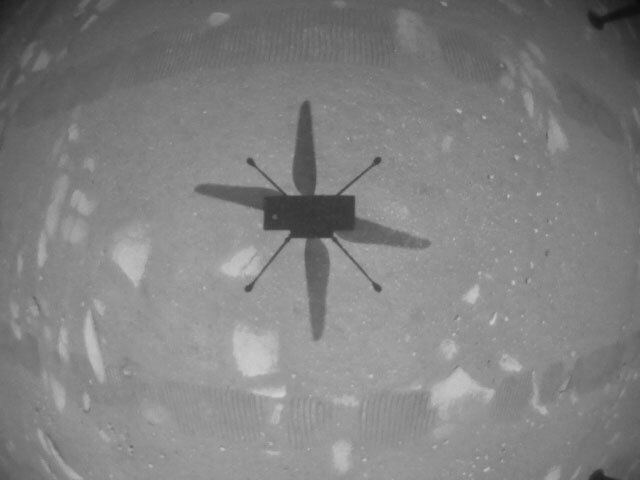 Mars helicopter photo Japie van Zyl