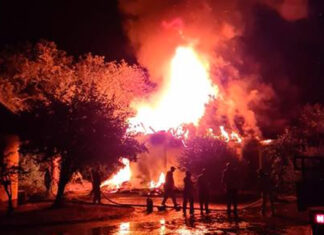 lightning strikes burns kruger chalet satara