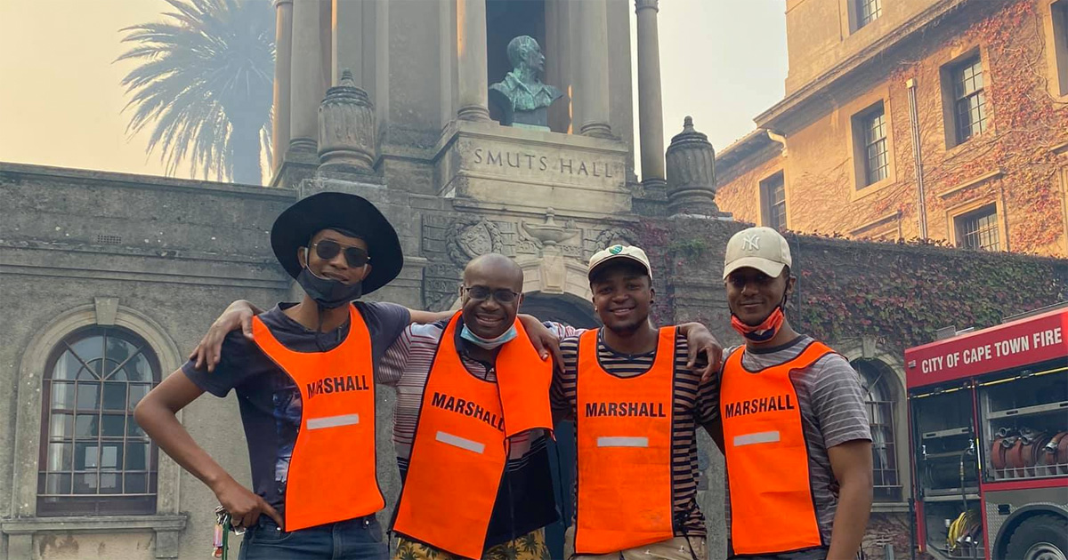 UCT Res Salutes Heroes Who Went Beyond Call of Duty During Fire