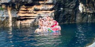 Women's world record deep cave diving