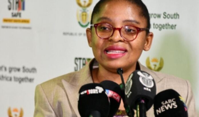 Acting Minister in The Presidency, Khumbudzo Ntshavheni Acting Minister in The Presidency, Khumbudzo Ntshavheni